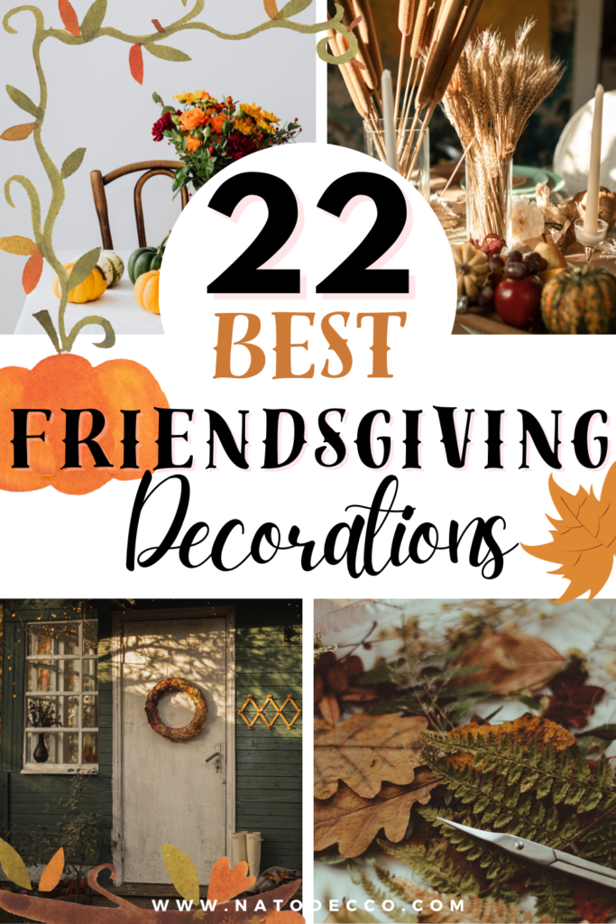 22 festive and fabulous Friendsgiving decor ideas to make your celebration unforgettable!