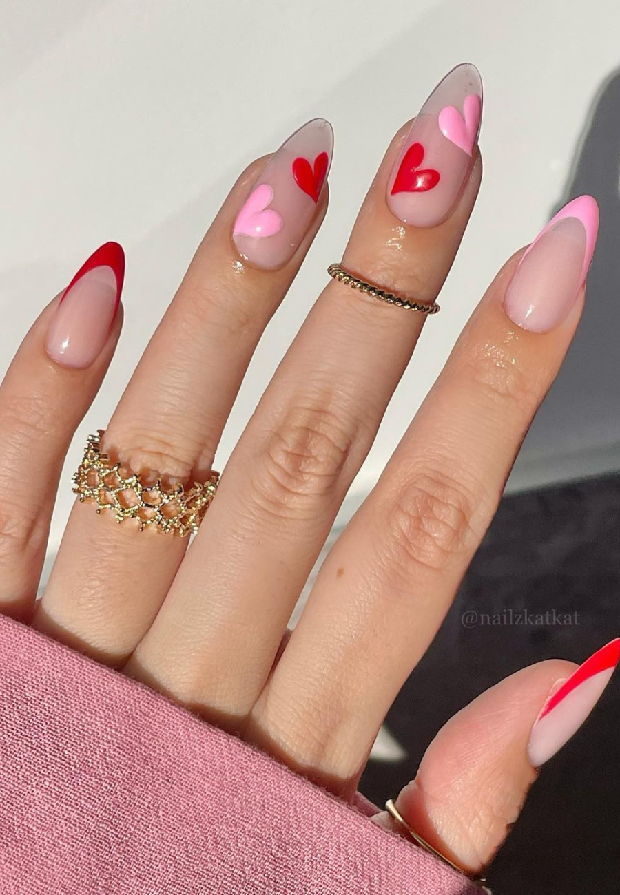 50 Stunning Valentines Nails Designs To Recreate - Natodecco