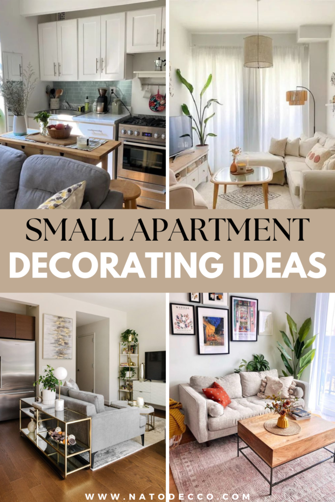 15 Small Apartment Decorating Ideas You Need To Know - Natodecco